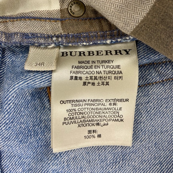 Burberry Jean Shorts (34) - Picture 8 of 8